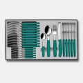 Victorinox - Bestickset SWISS CLASSIC, 24 delar, turkos