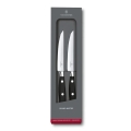 Victorinox - GRAND MAITRE stekknivset 12 cm, 2 st, svart