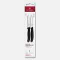 Victorinox - Köksknivset för grönsaker SWISS CLASSIC, 10 cm blad, 2 st, svart