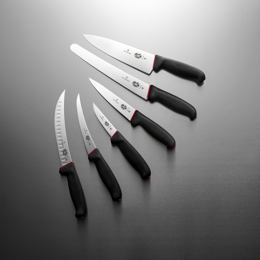 Victorinox - Köksurbeningskniv DUAL GRIP 15 cm, svart