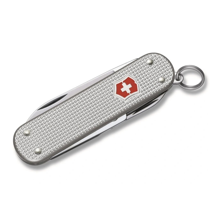 Victorinox - Multifunktionell fickkniv CLASSIC ALOX 5,8 cm/5 funktioner silver