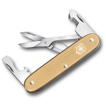 Victorinox - Multifunktionell fickkniv COMPANION SLIM ALOX 9,3 cm/6 funktioner, guld