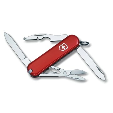 Victorinox - Multifunktionell fickkniv RAMBLER 5,8 cm/10 funktioner röd