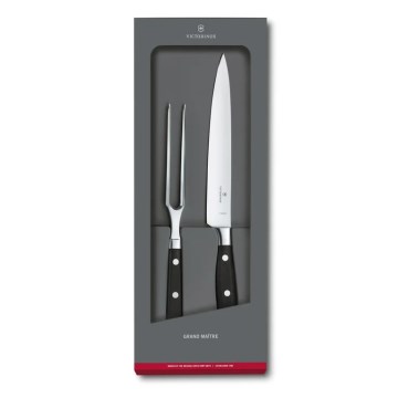 Victorinox - Portioneringsset GRAND MAITRE, 2 delar, svart