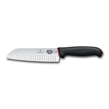 Victorinox - Santokukniv DUAL GRIP 17 cm svart