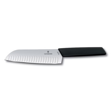 Victorinox - Santokukniv SWISS MODERN 17 cm svart