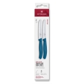 Victorinox - Set med 2 köksknivar för grönsaker SWISS CLASSIC 11 cm, blå