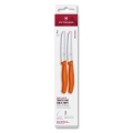 Victorinox - Set med grönsaksknivar SWISS CLASSIC 11 cm, 2 st, orange