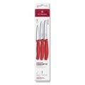 Victorinox - Set med grönsaksknivar SWISS CLASSIC, 3 delar, röd