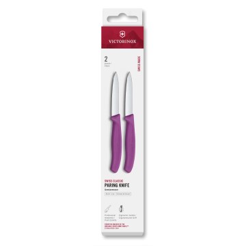 Victorinox - Set med grönsaksknivar SWISS CLASSIC 8 cm 2 st lila
