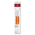 Victorinox - Set med grönsaksknivar SWISS CLASSIC 8 cm, 2 st, orange