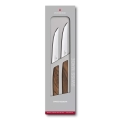 Victorinox - Set med steakknivar SWISS MODERN 12 cm 2 st valnöt