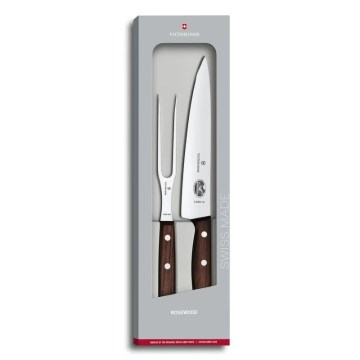 Victorinox - Trancheringsset WOOD, 2 delar, lönn