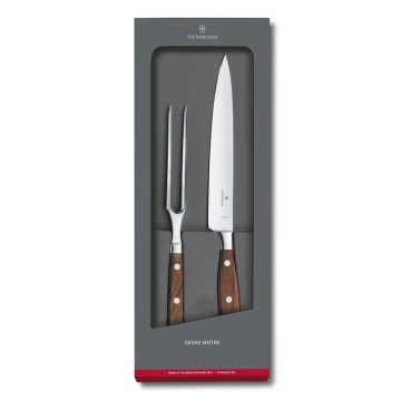 Victorinox - Trancherset GRAND MAITRE, 2 st i lönn