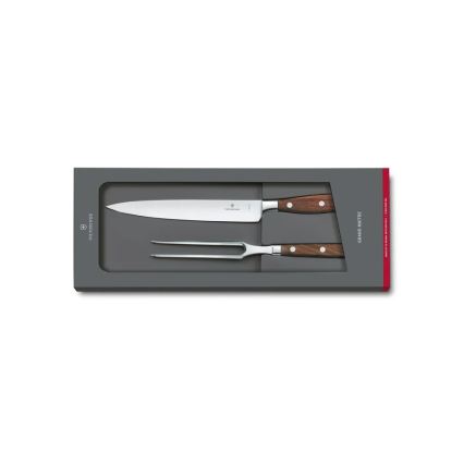 Victorinox - Trancherset GRAND MAITRE, 2 st i lönn