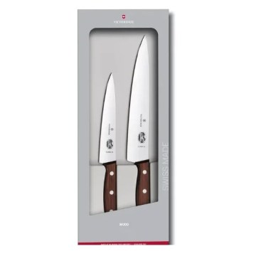 Victorinox - WOOD 2-delars köksknivset i lönn