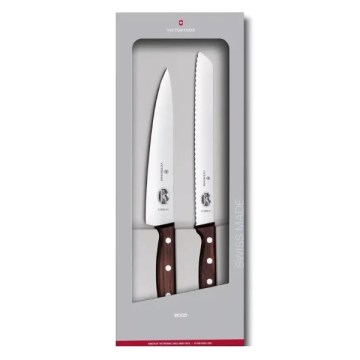 Victorinox - WOOD 2-delars köksknivset i lönn
