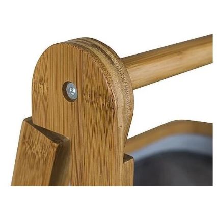 Vikbart ställ med korgar