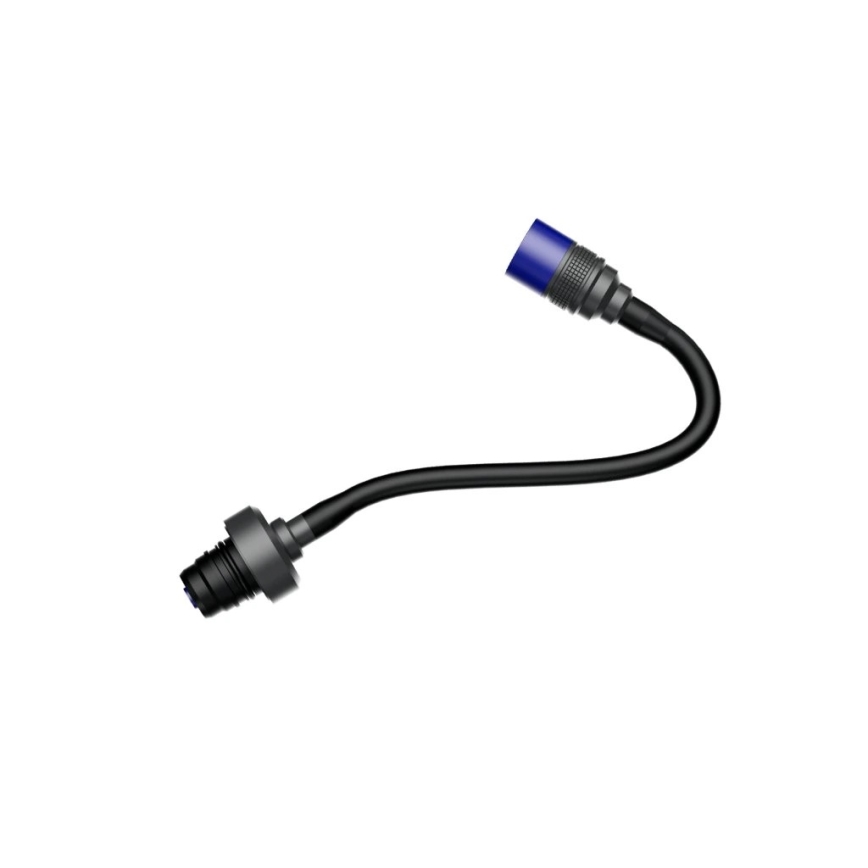 Viking - 3 i 1 dimbar uppladdningsbar LED-ficklampa LED/5V IPX4 380 lm 2200 mAh