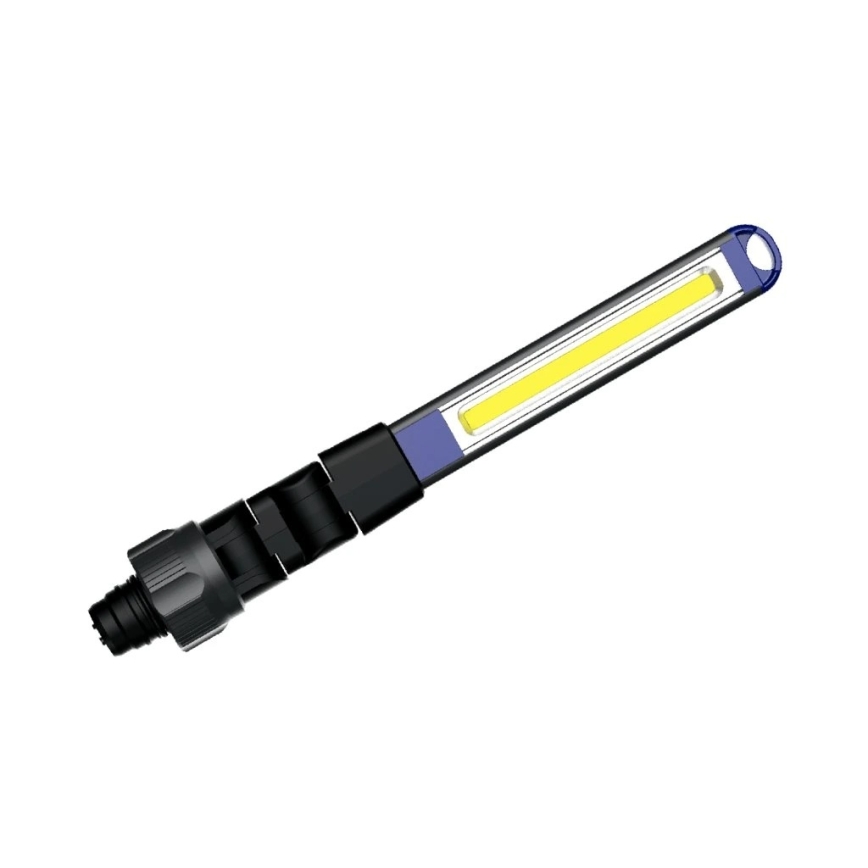 Viking - 3 i 1 dimbar uppladdningsbar LED-ficklampa LED/5V IPX4 380 lm 2200 mAh