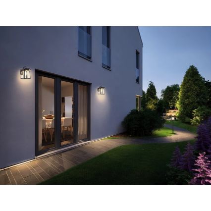 Viking - dimbar LED-solcellsvägglampa LED/2W/3,7V IP54 4000K 2000 mAh