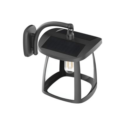 Viking - dimbar LED-solcellsvägglampa LED/2W/3,7V IP54 4000K 2000 mAh