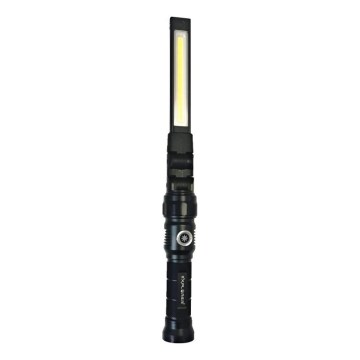 Viking - Dimbar uppladdningsbar LED-ficklampa LED/5V IPX4 1200 lm 5000 mAh
