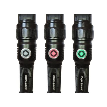 Viking - Dimbar uppladdningsbar LED-ficklampa LED/5V IPX4 1200 lm 5000 mAh