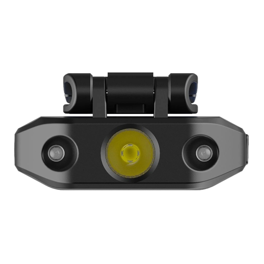 Viking - LED-dimmbar uppladdningsbar ficklampa med sensor och rött ljus LED/5V IPX4 200 lm 500 mAh