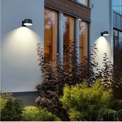 Viking - Dimmbar solcellsvägglampa med sensor LED/1W/3,7V IP44 4000K 2000 mAh
