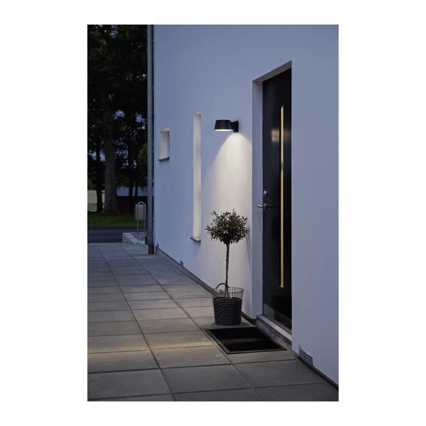 Viking - Dimmbar solcellsvägglampa med sensor LED/1W/3,7V IP44 4000K 2000 mAh