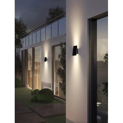 Viking - LED dimbar solcellsdriven vägglampa LED/1,5W/3,7V IP65 4000K 2000 mAh