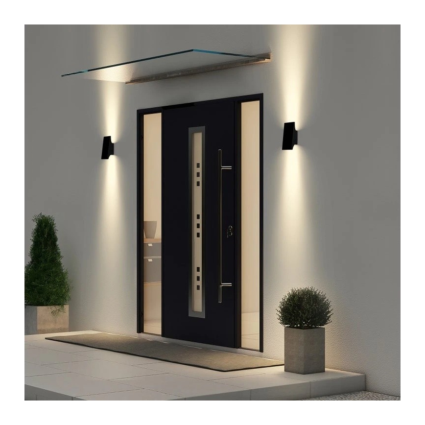 Viking - LED dimbar solcellsdriven vägglampa LED/1,5W/3,7V IP65 4000K 2000 mAh