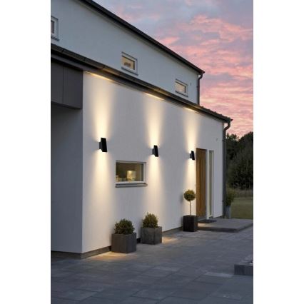 Viking - LED dimbar solcellsdriven vägglampa LED/1,5W/3,7V IP65 4000K 2000 mAh