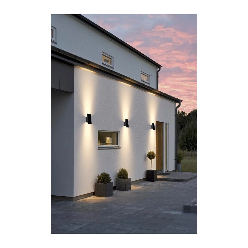 Viking - LED dimbar solcellsdriven vägglampa LED/1,5W/3,7V IP65 4000K 2000 mAh