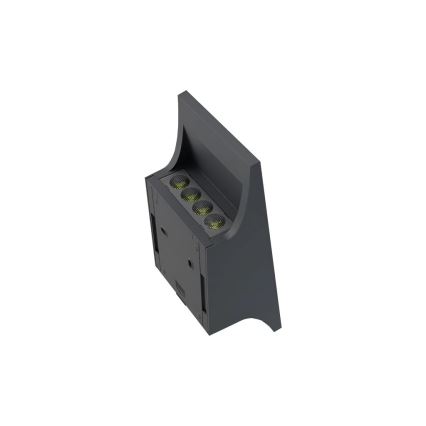 Viking - LED dimbar solcellsdriven vägglampa LED/1,5W/3,7V IP65 4000K 2000 mAh