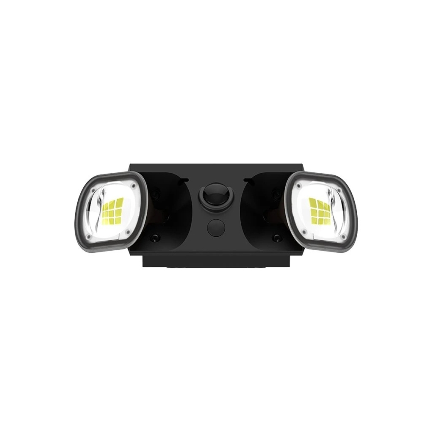 Viking - LED dimbar solcellsdriven väggarmatur med sensor LED/1,3W/3,7V IP44 4000K 2000 mAh