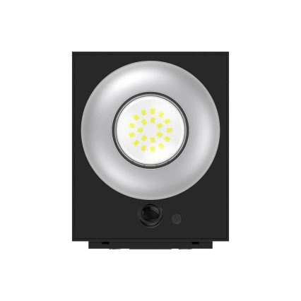 Viking - Dimbar LED-solcellsvägglampa med sensor LED/2W/3,7V IP65 4000K 2000 mAh