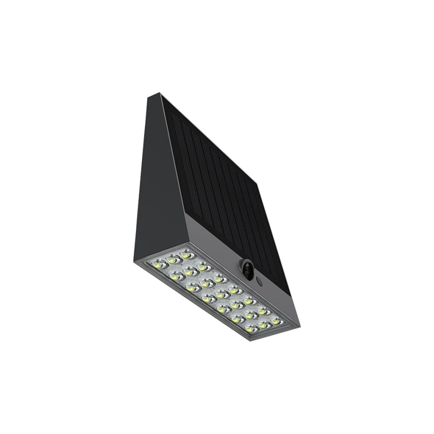 Viking - dimbar solcellsdriven vägglampa med sensor LED/2W/3,7V IP54 4000K 2000 mAh