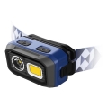 Viking - LED-dimmbar uppladdningsbar pannlampa med sensor LED/5V IPX4 400 lm 3xAAA/1000 mAh