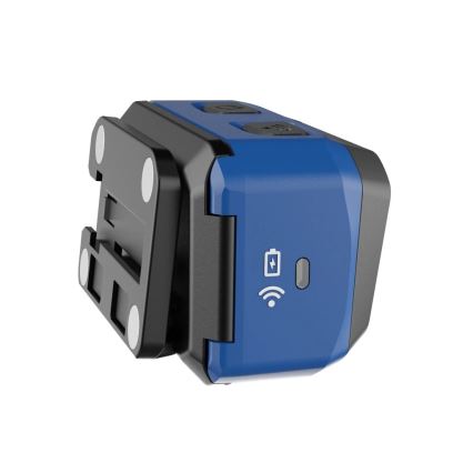 Viking - LED-dimmbar uppladdningsbar pannlampa med sensor LED/5V IPX4 400 lm 3xAAA/1000 mAh