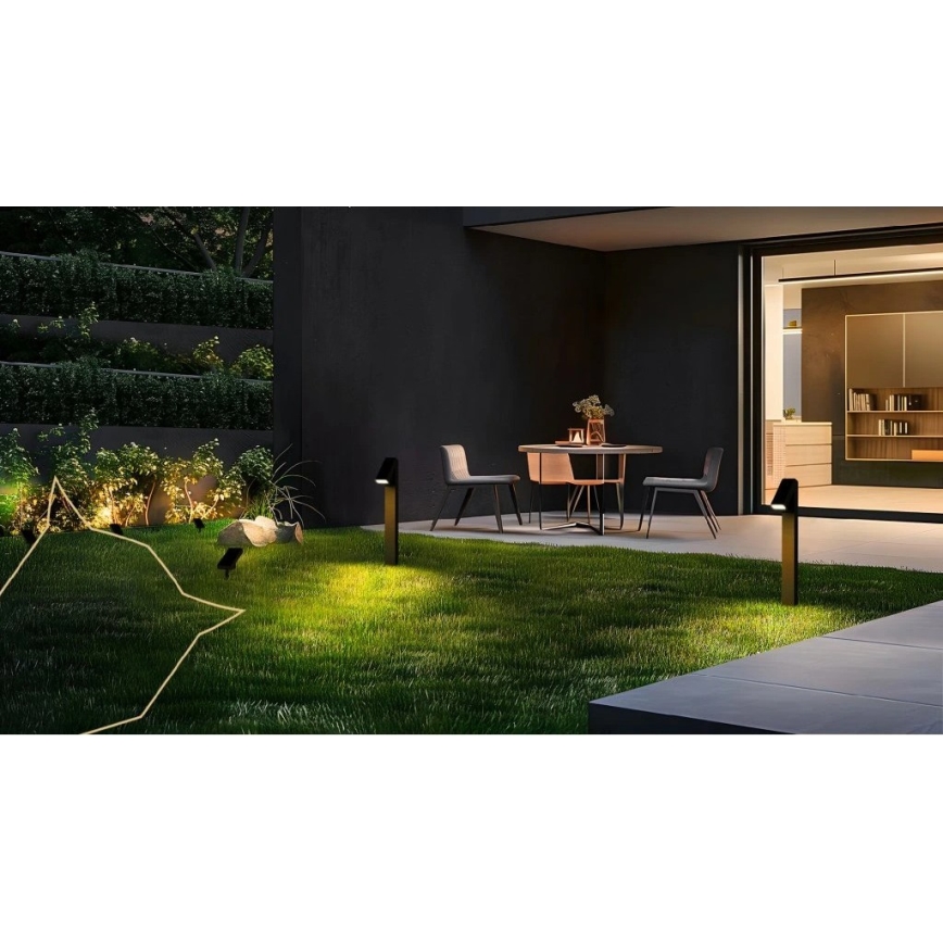 Viking - LED-solcellslampa LED/1,4W/3,7V IP65 3000K