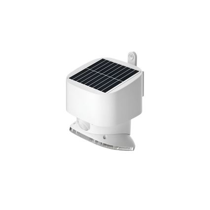 Viking - Solcellsdriven LED-väggarmatur med sensor LED/1W/3,7V IP44 3000/4000K 4000 mAh