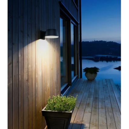 Viking - LED dimbar solcellsvägglampa med sensor LED/1W/3,7V IP44 4000K 2000 mAh