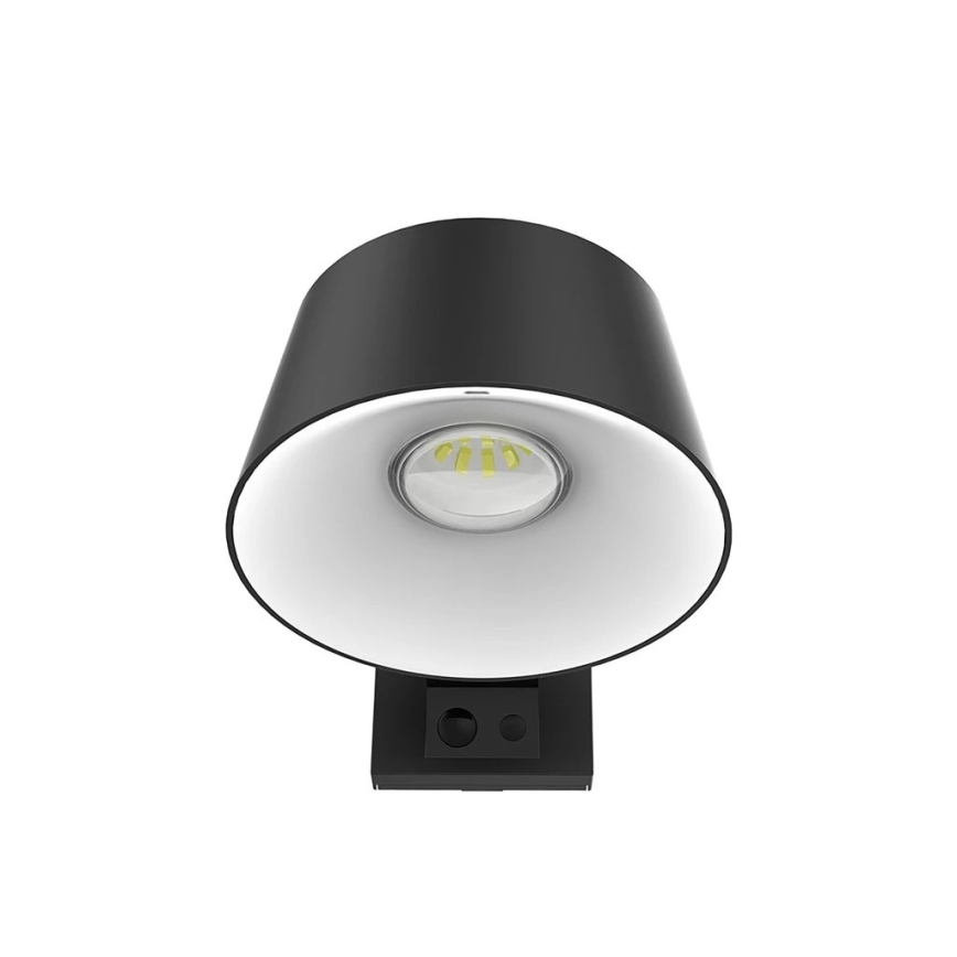 Viking - LED dimbar solcellsvägglampa med sensor LED/1W/3,7V IP44 4000K 2000 mAh