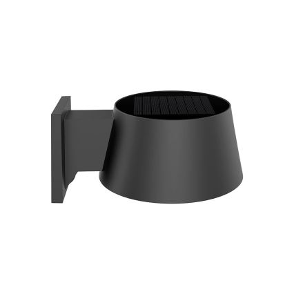 Viking - LED dimbar solcellsvägglampa med sensor LED/1W/3,7V IP44 4000K 2000 mAh
