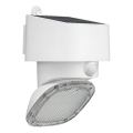 Viking - Solcellsdriven LED-väggarmatur med sensor LED/1W/3,7V IP44 3000/4000K 4000 mAh