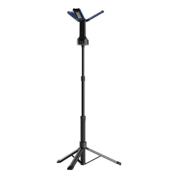 Viking - uppladdningsbar LED‑strålkastare med stativ 3× LED/5 V IPX4 4500 lm 4000 mAh