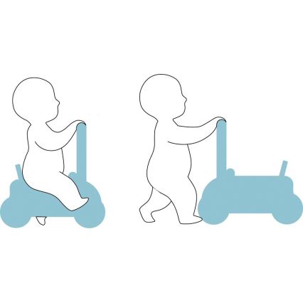 Vilac - Trä multifunktionell vagn'