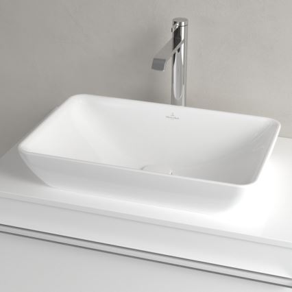 Villeroy & Boch 41135501 - Tvättställ för bänkskiva VENTICELLO 55,5x36 cm keramik/vit